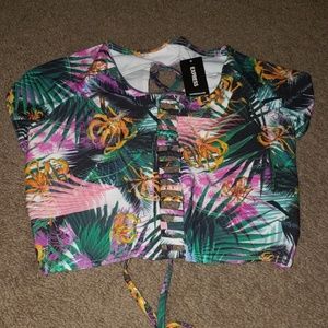 *SOLD* NWT NEVER WORN EXPRESS SWIM TOP SIZE MEDIUM
